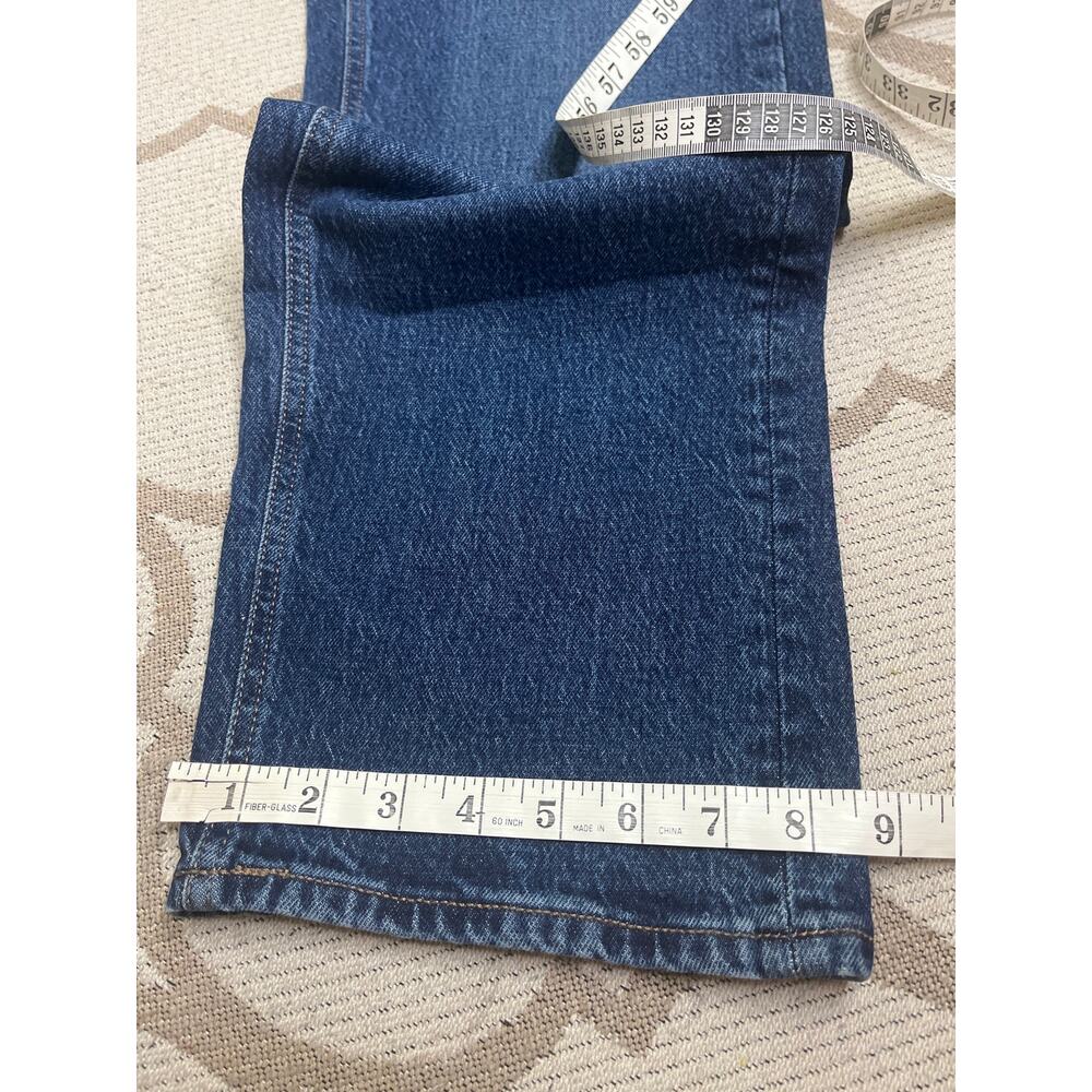 Old Navy Mid-Rise The Slouchy Straight Leg Marin blue jeans, size 8, NWT - Picture 7 of 15